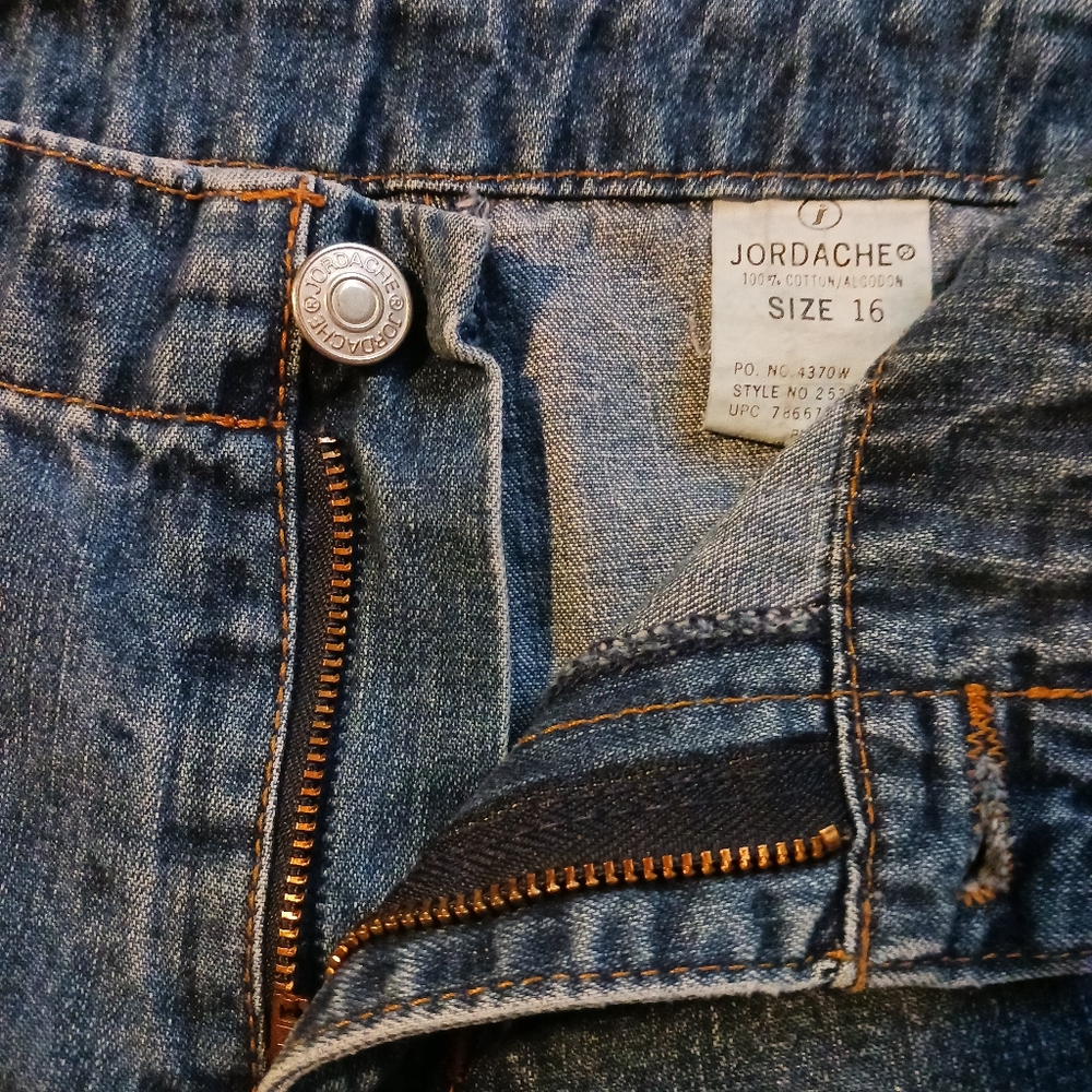 Girls Jordache Jeans Size 16 Bootcut Boho/Western - Picture 2 of 13